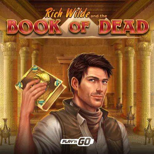 Zoek naar verborgen schatten in de Book of Dead gokkast op LalaBet officieel.