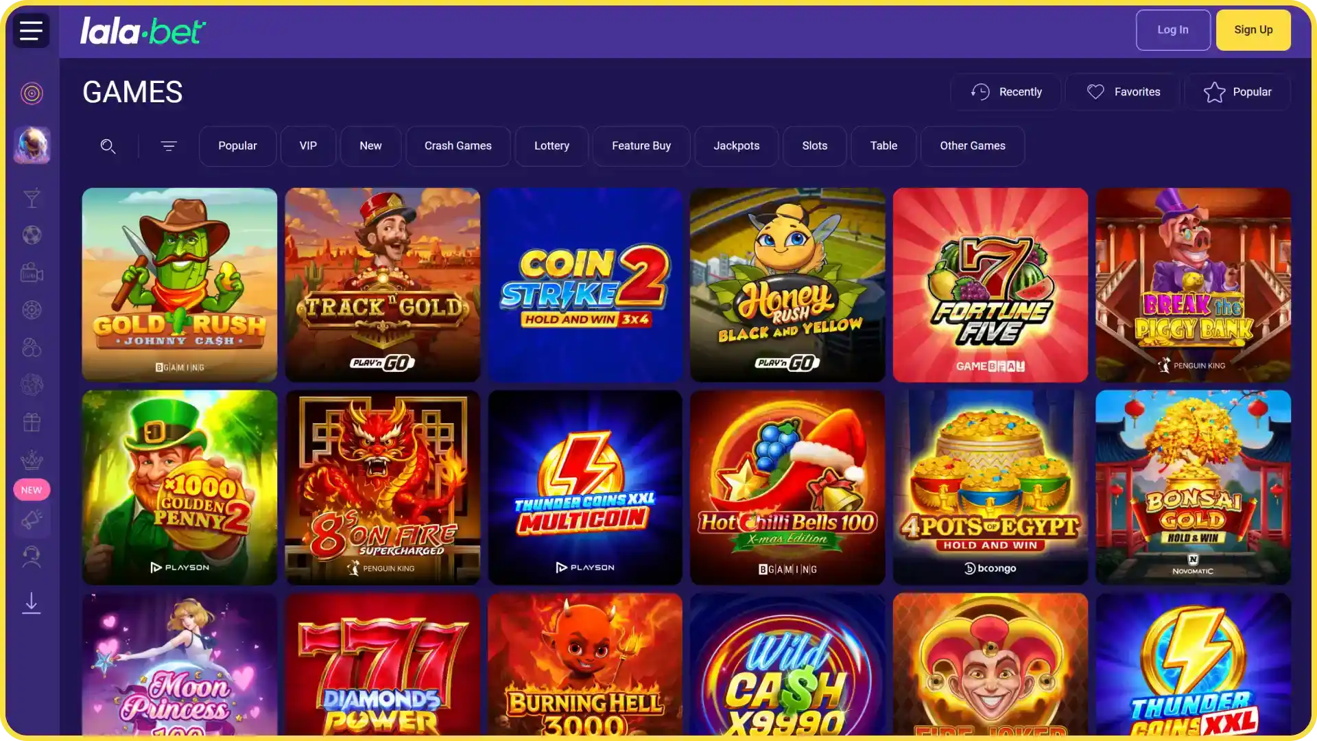 Ontdek de beste online casinospellen op LalaBet officieel platform.